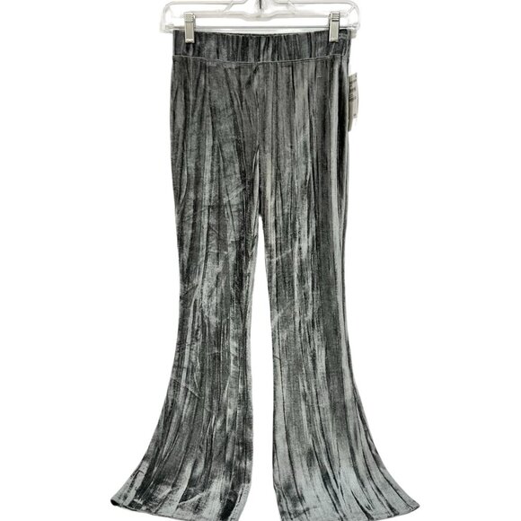 Nordstrom Treasure & Bond Cozy Pants Girls Size L (10/12) Black Raven Flare Out - Picture 1 of 6